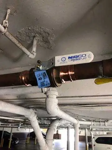 Copper pipe repair and valve work for Gas Leak Detection in Tree Top Station